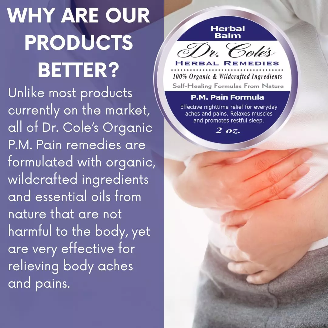 24 - Dr. Cole’s P.M. Pain Herbal Balm - Image 4