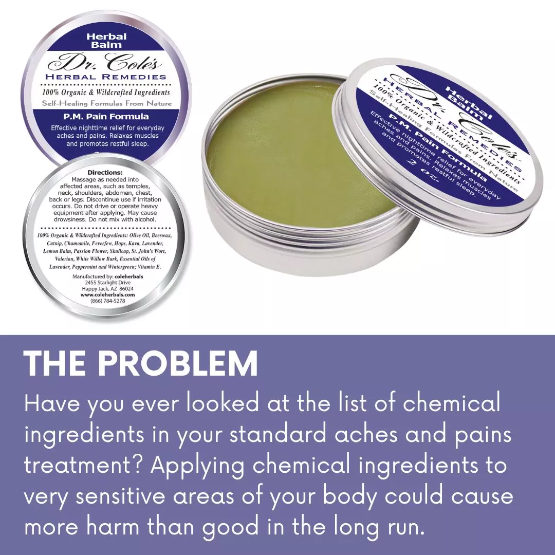 24 - Dr. Cole’s P.M. Pain Herbal Balm - Image 8