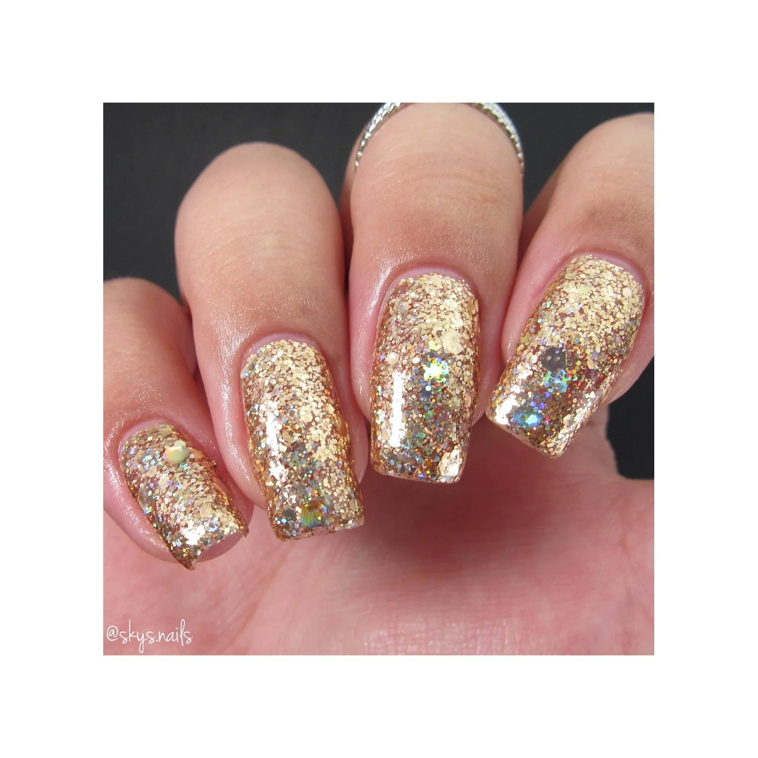 24K Chic - Holographic Polish - Image 7