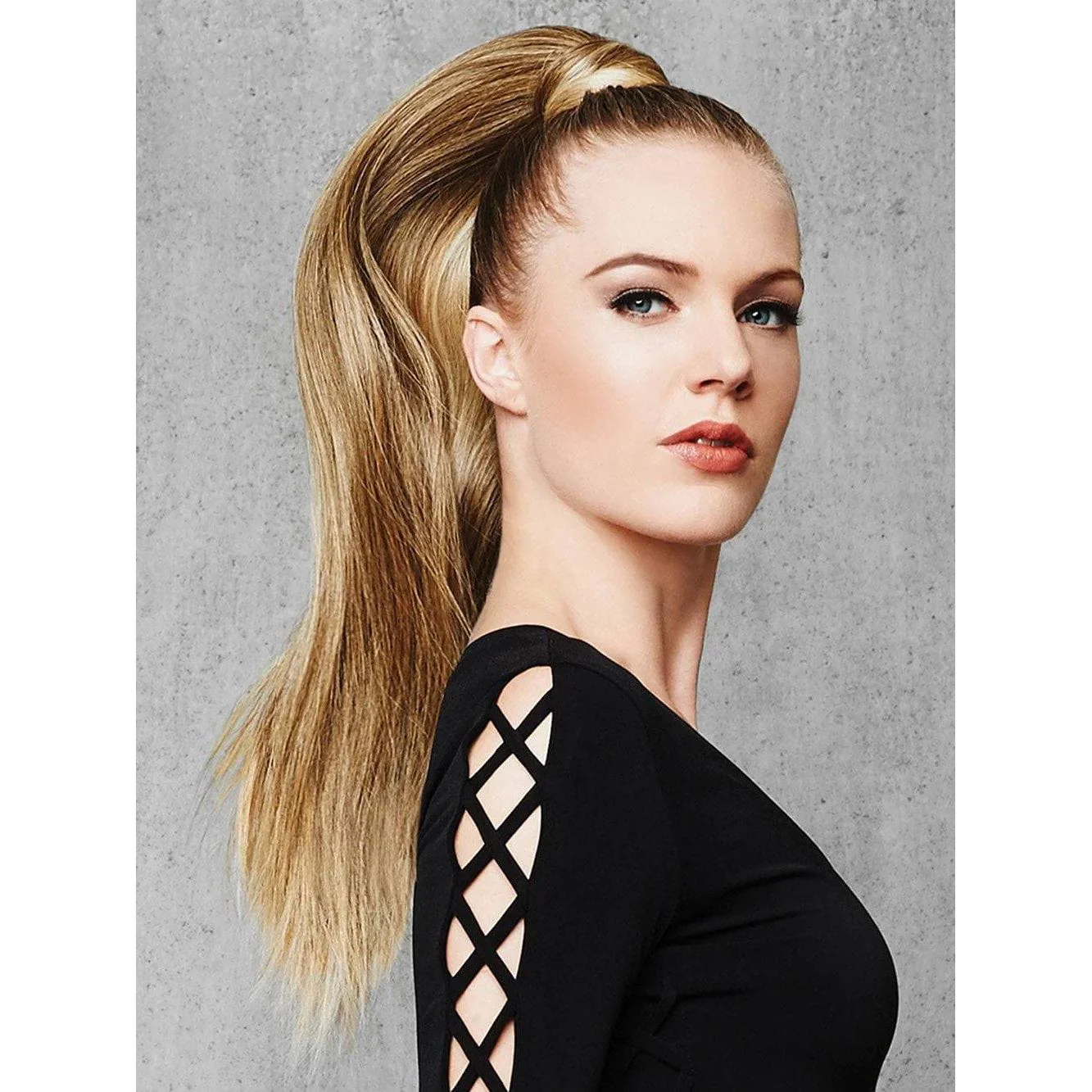 25" Straight Pony | HF Synthetic Ponytail (Wrap Around) by Hairdo - Image 12