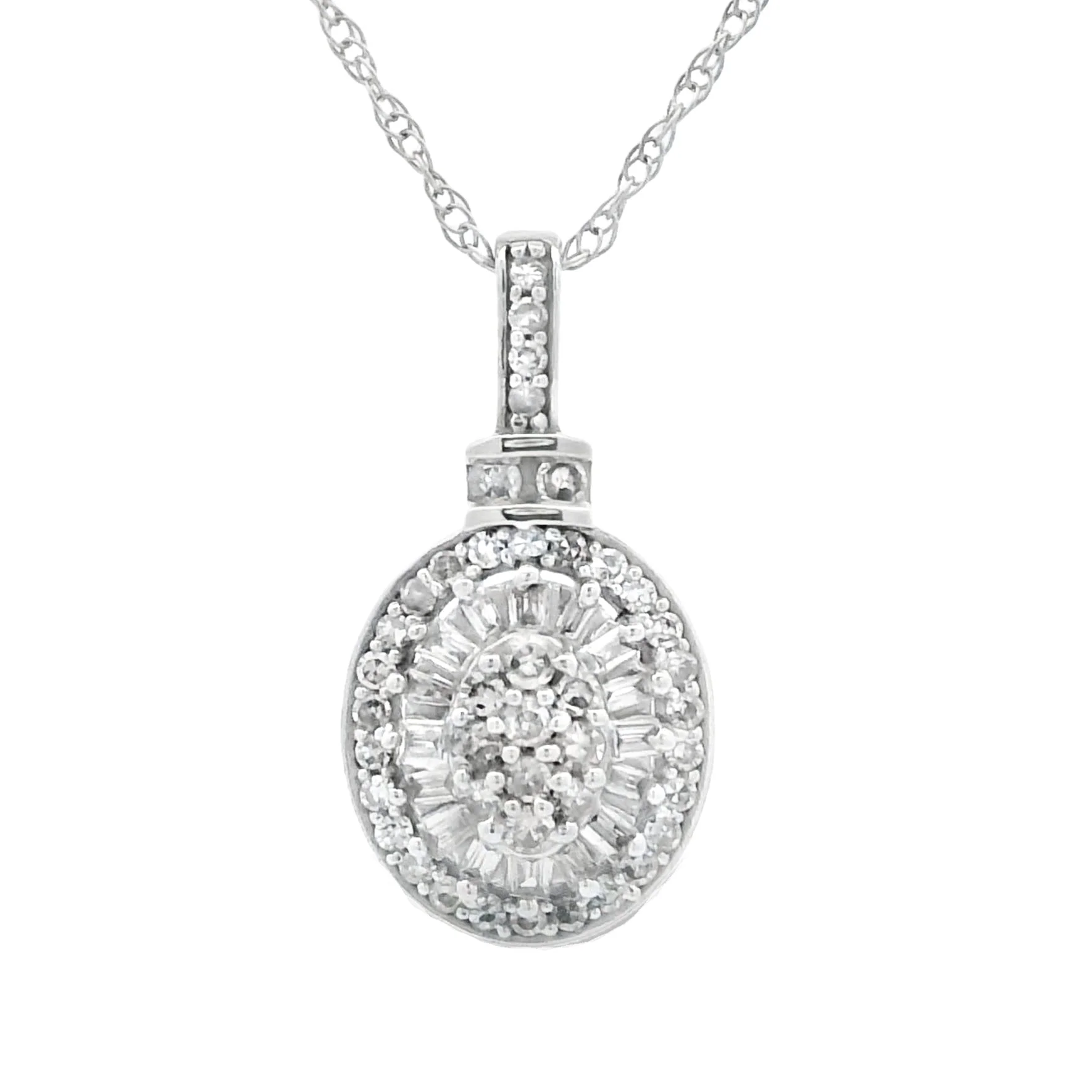 .25ct Diamond Fashion Pendants 10KT White Gold