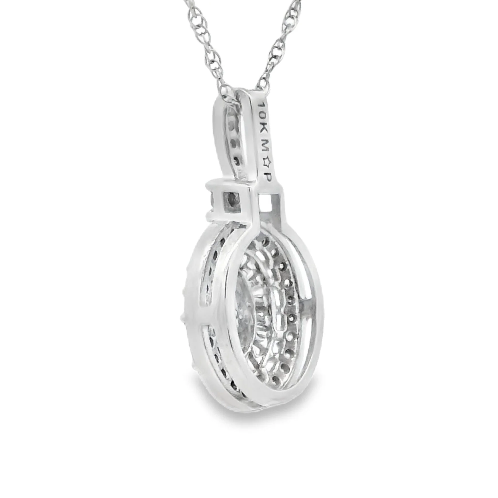 .25ct Diamond Fashion Pendants 10KT White Gold - Image 2