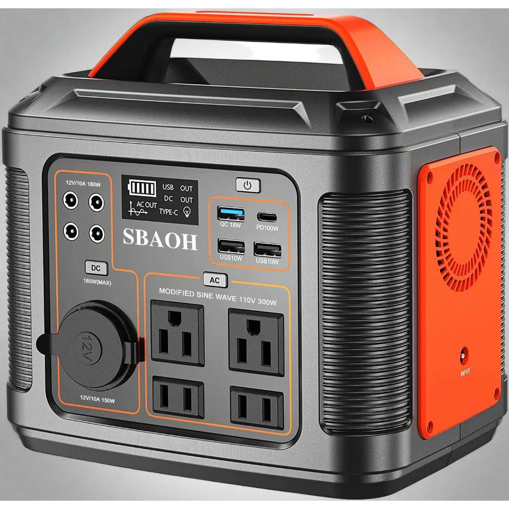 296Wh Portable Solar Power Station - Image 2