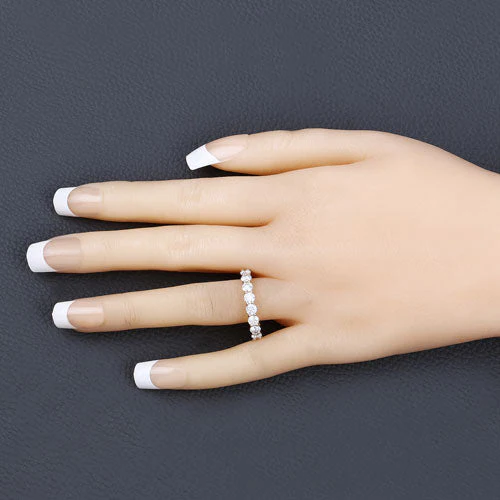 3.00 Carat Lab Grown Diamond 14K Yellow Gold Ring - Image 7