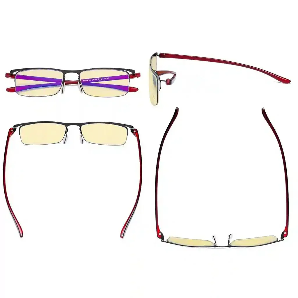 3 Pack Semi-rimless Blue Light Blocking Readers TMCG12625 - Image 2
