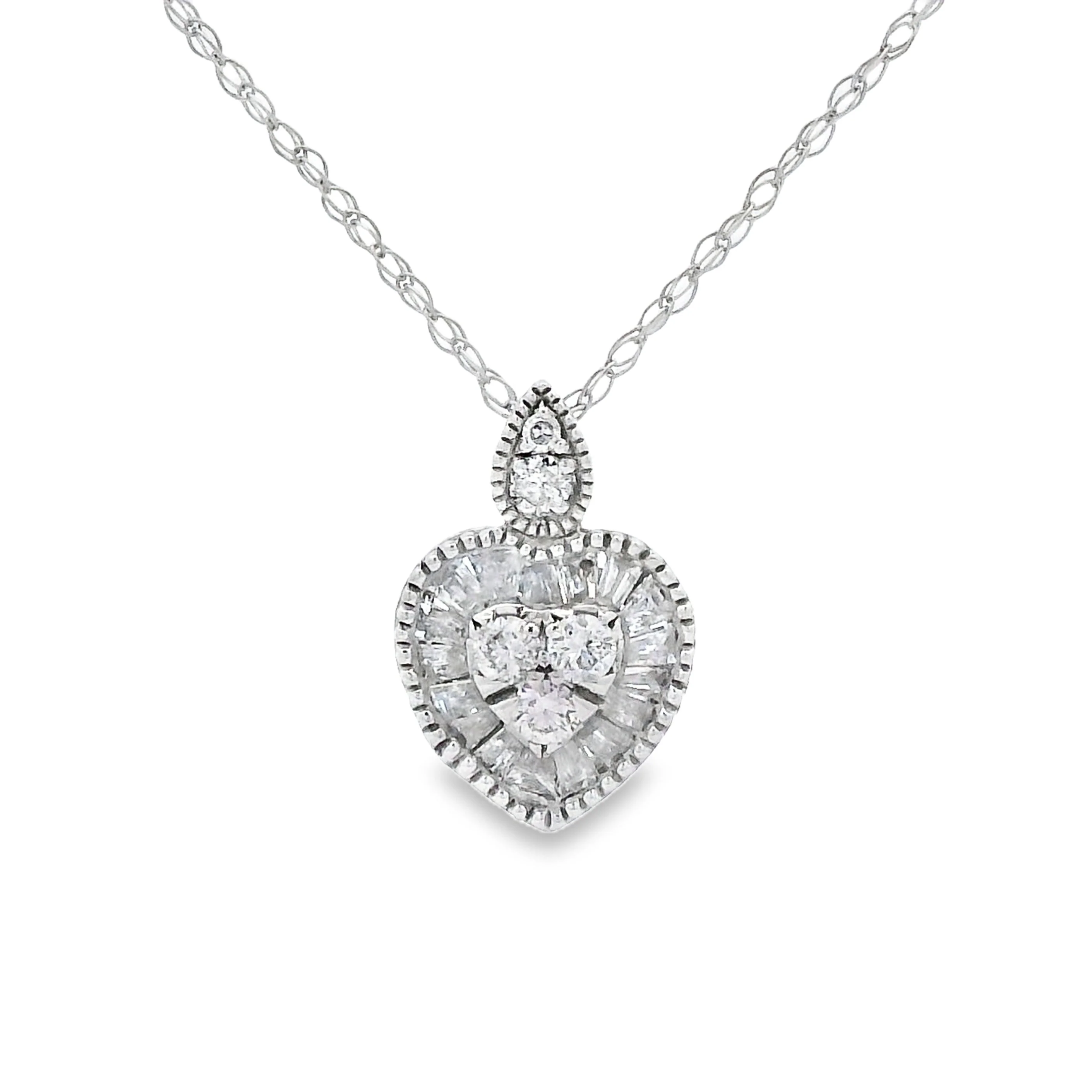 .31ct Diamond Fashion Pendants 14KT White Gold - Image 2