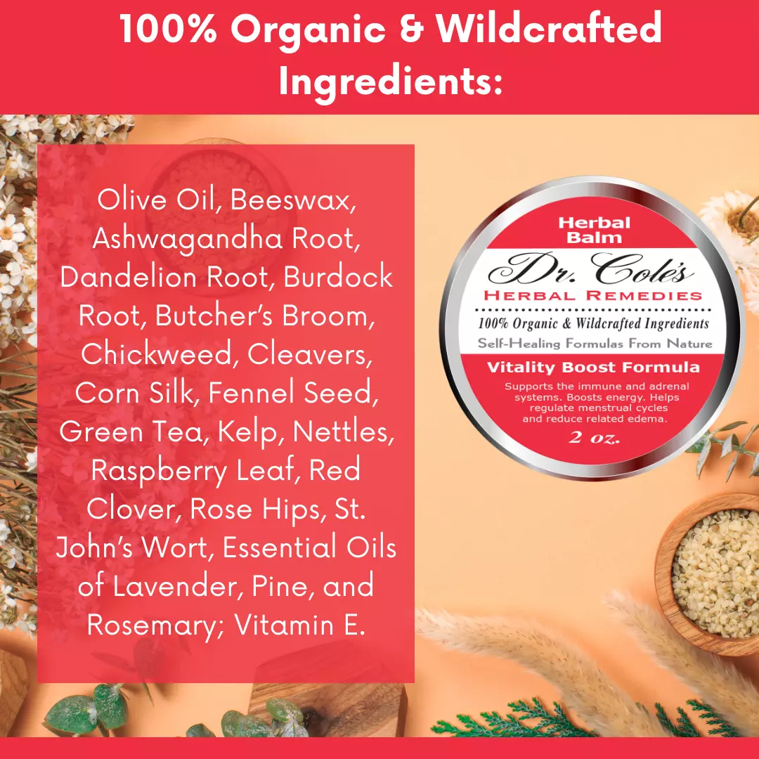 32 - Dr. Cole’s Vitality Herbal Balm - Image 11