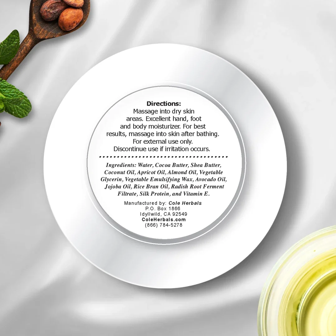 33 - Dr. Cole's Gourmet Body Butter - Unscented - Image 8
