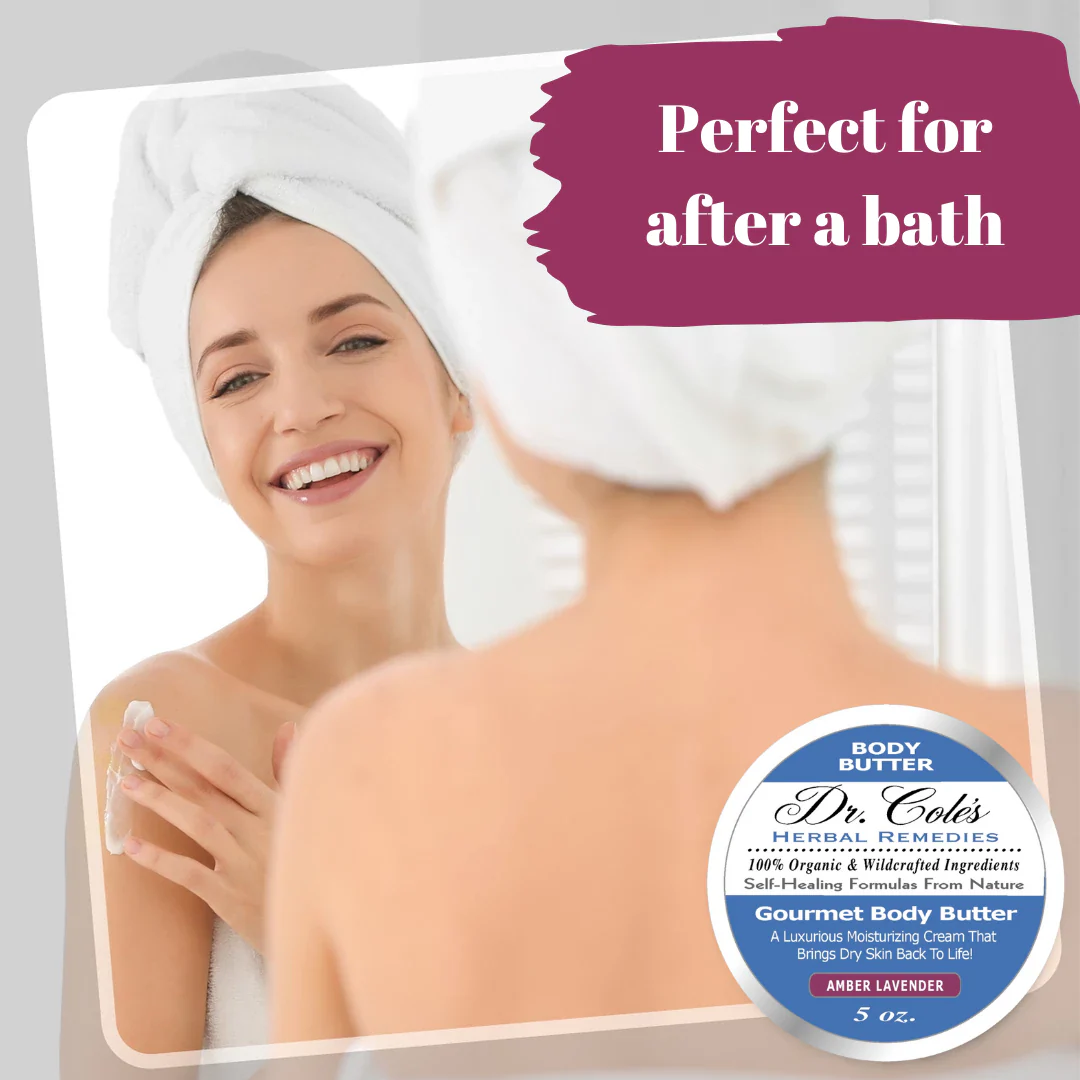 34 - Dr. Cole's Gourmet Body Butter - AMBER LAVENDER - Image 3