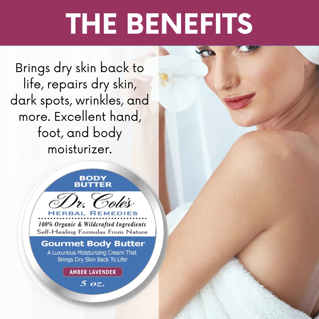 34 - Dr. Cole's Gourmet Body Butter - AMBER LAVENDER - Image 7
