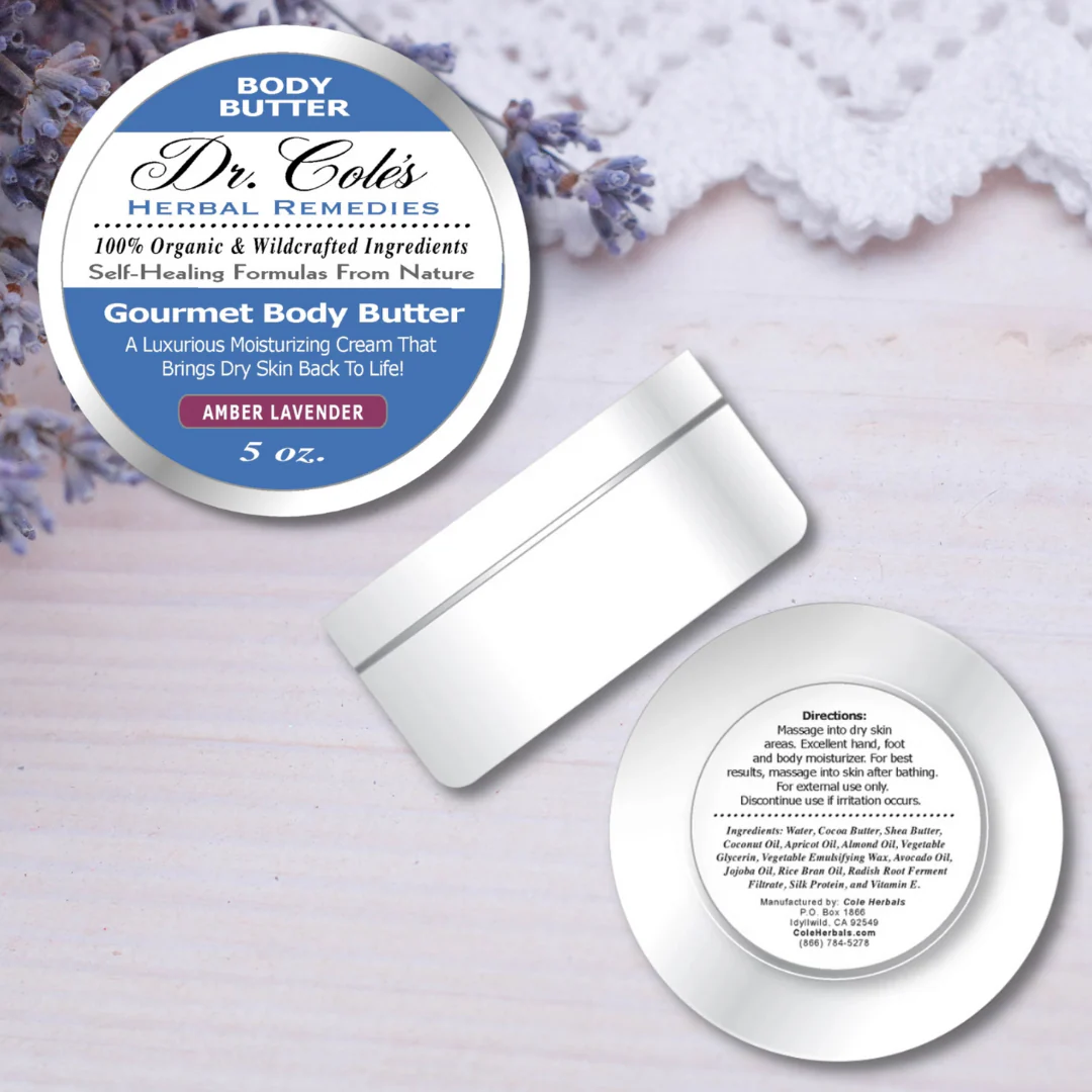 34 - Dr. Cole's Gourmet Body Butter - AMBER LAVENDER - Image 9
