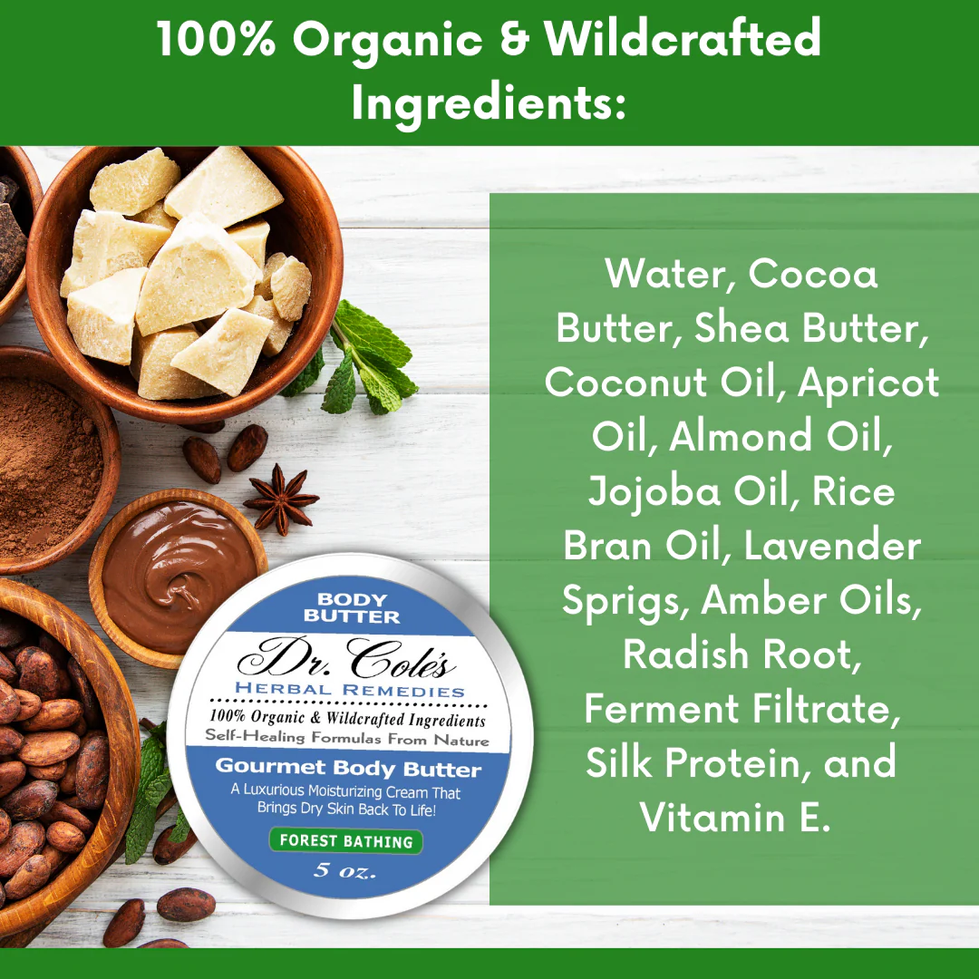 36 - Dr. Cole's Gourmet Body Butter - FOREST BATHING - Image 10