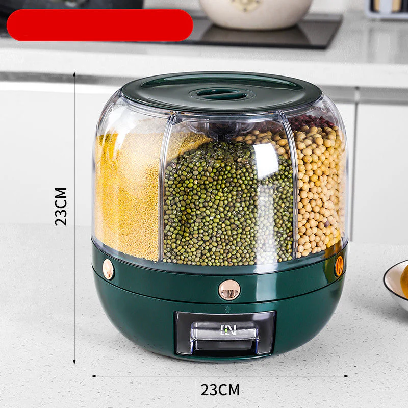 360° Rotating Grain Storage Container - Image 10