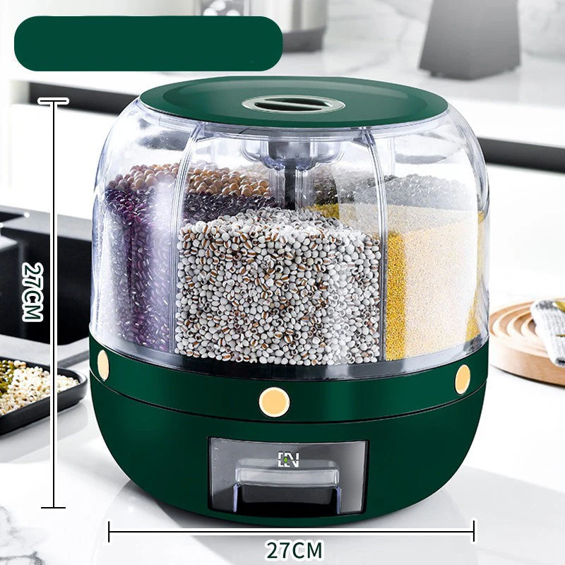 360° Rotating Grain Storage Container - Image 11