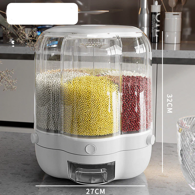 360° Rotating Grain Storage Container - Image 12
