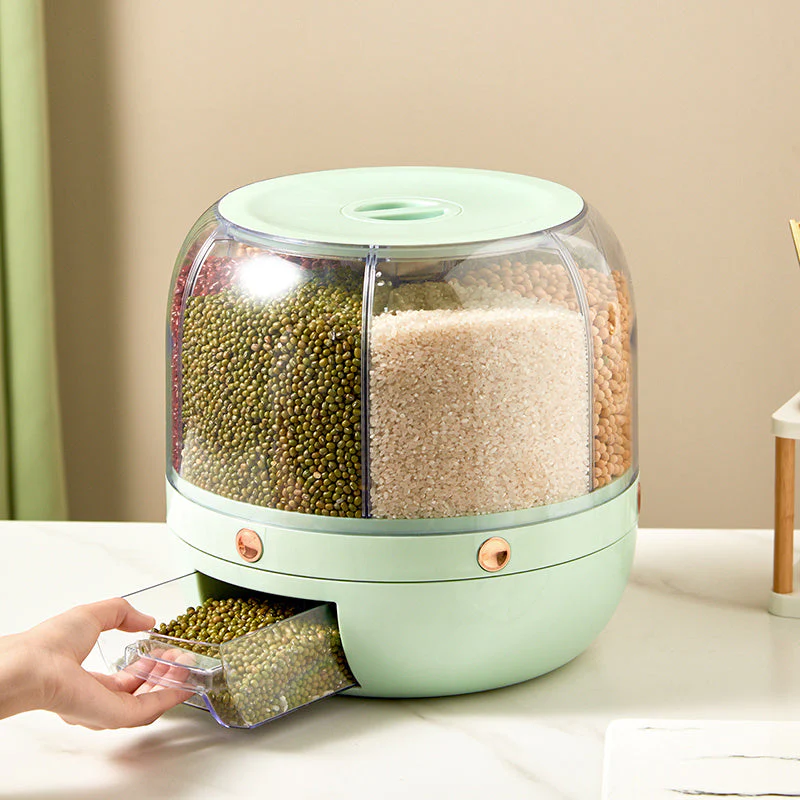 360° Rotating Grain Storage Container - Image 6