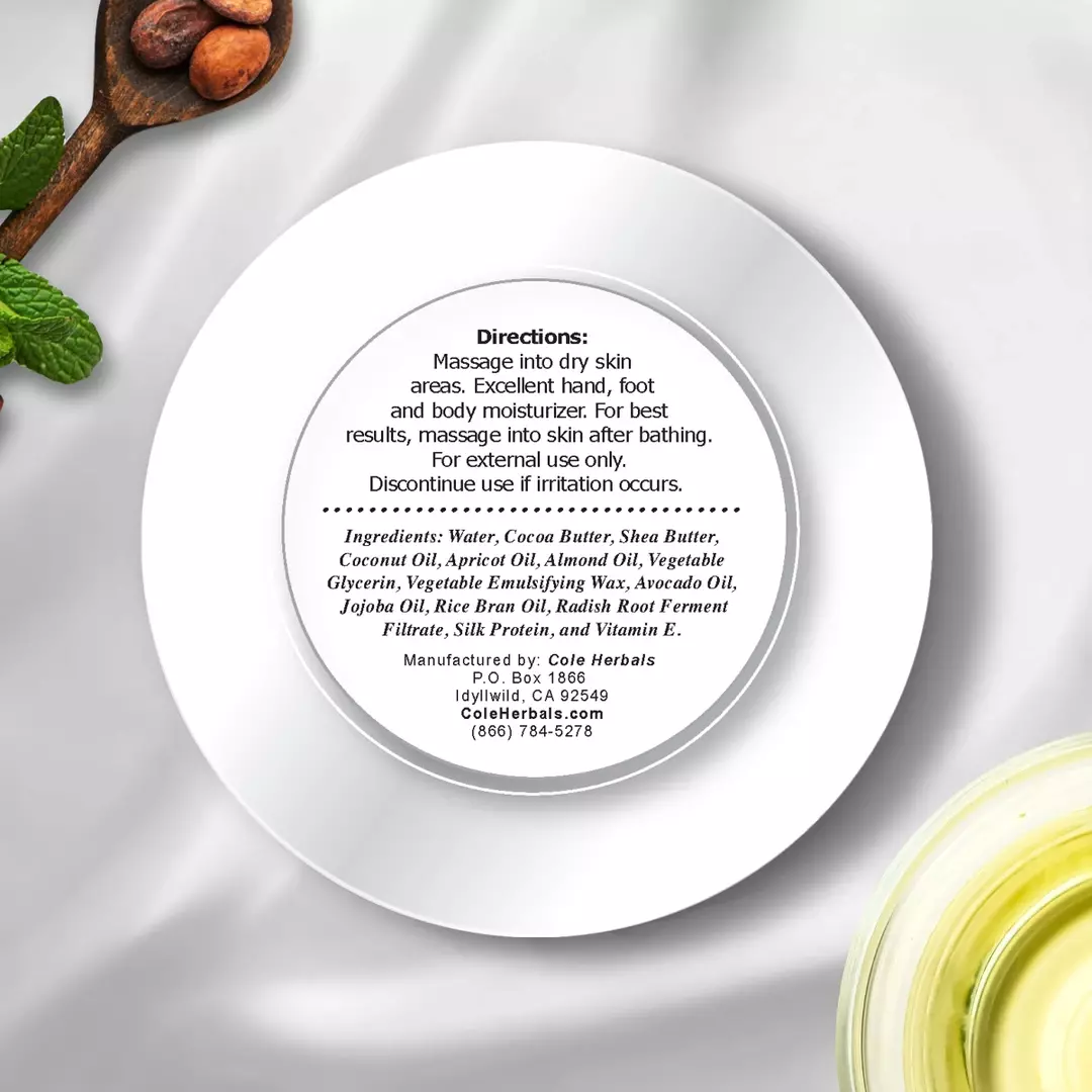38 - Dr. Cole's Gourmet Body Butter - LAVENDER VANILLA - Image 4