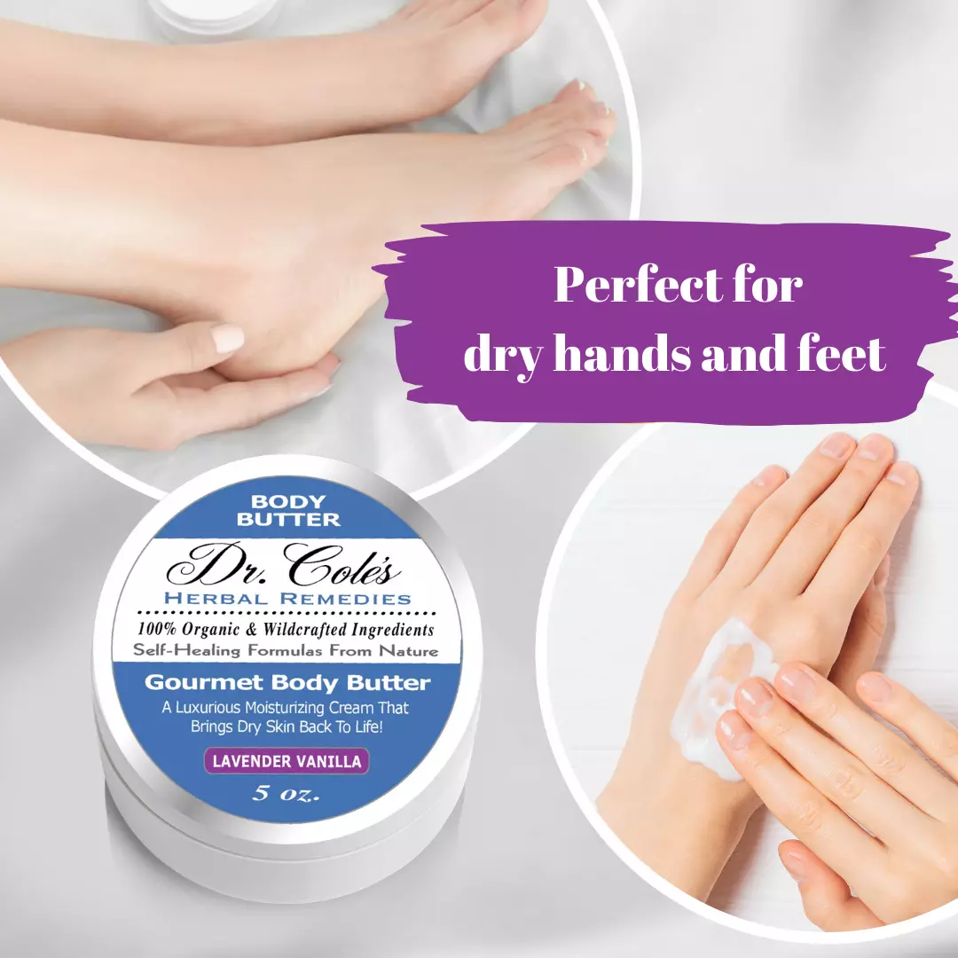 38 - Dr. Cole's Gourmet Body Butter - LAVENDER VANILLA - Image 5