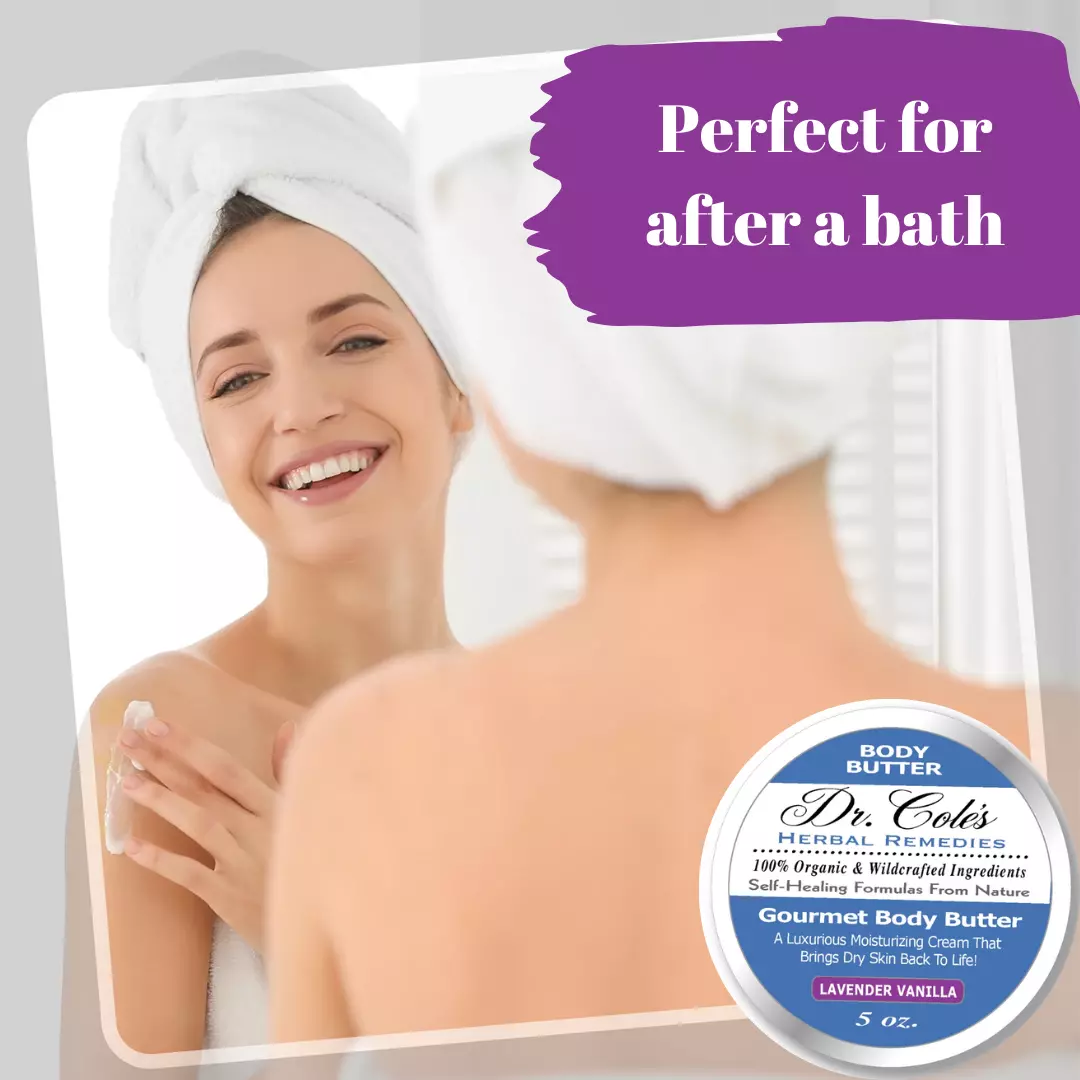 38 - Dr. Cole's Gourmet Body Butter - LAVENDER VANILLA - Image 6