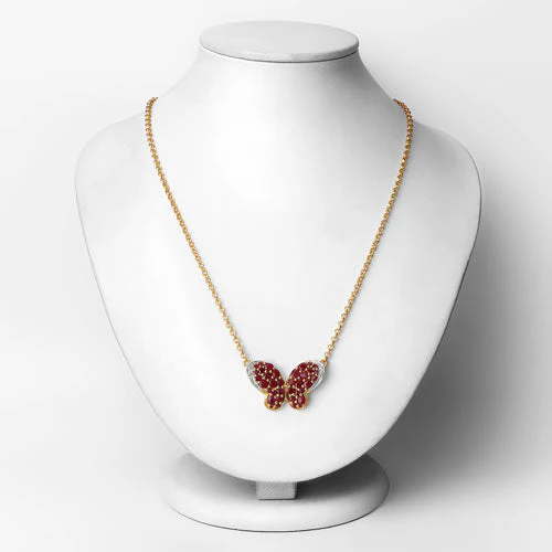 4.15 Carat Genuine Ruby and White Zircon .925 Sterling Silver Pendant - Image 6