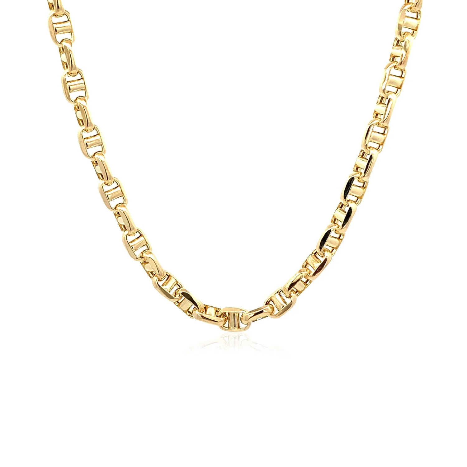 4.5mm 14k Yellow Gold Anchor Chain - Image 8