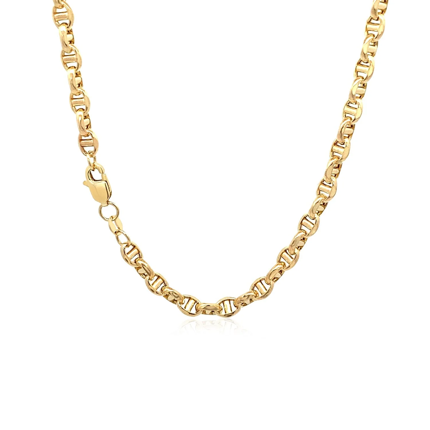 4.5mm 14k Yellow Gold Anchor Chain - Image 9