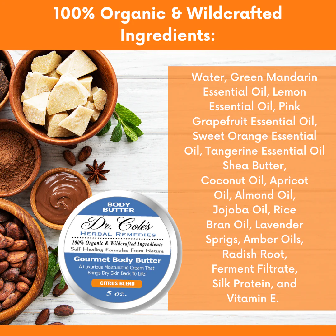 41 - Dr. Cole's Gourmet Body Butter - CITRUS BLEND - Image 10