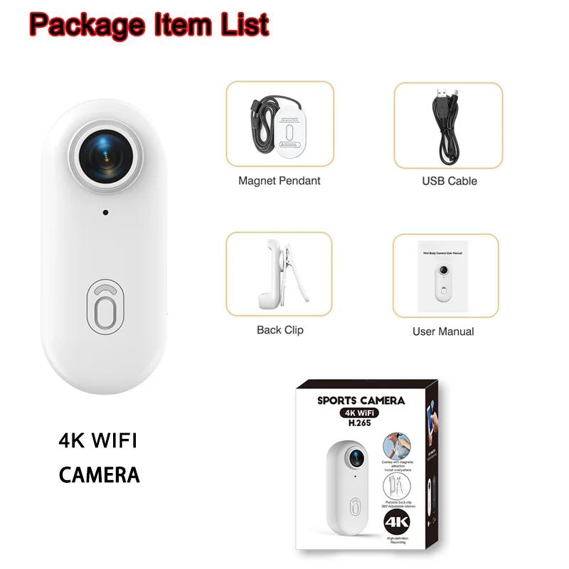 4K Mini Vlog Camera with WiFi - Image 7