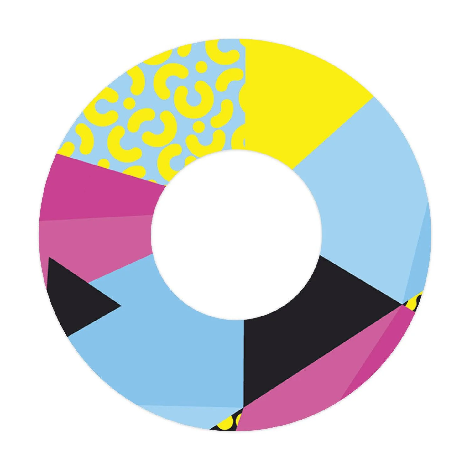 90's Neon Patch Tape Designed for the FreeStyle Libre 2