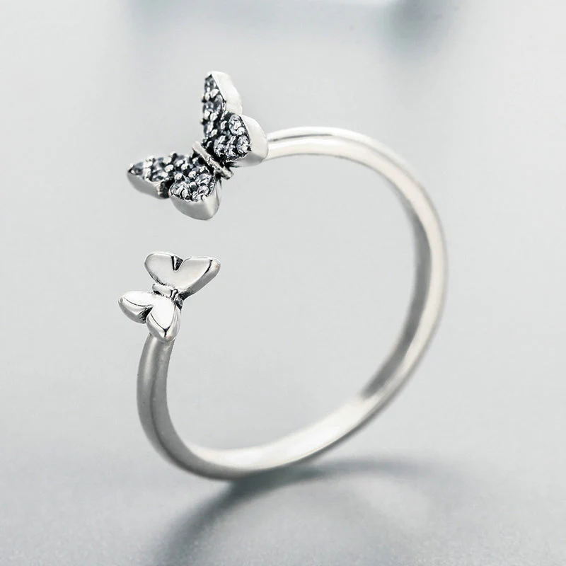 925 Sterling Silver Engagement Ring for Women - Image 2