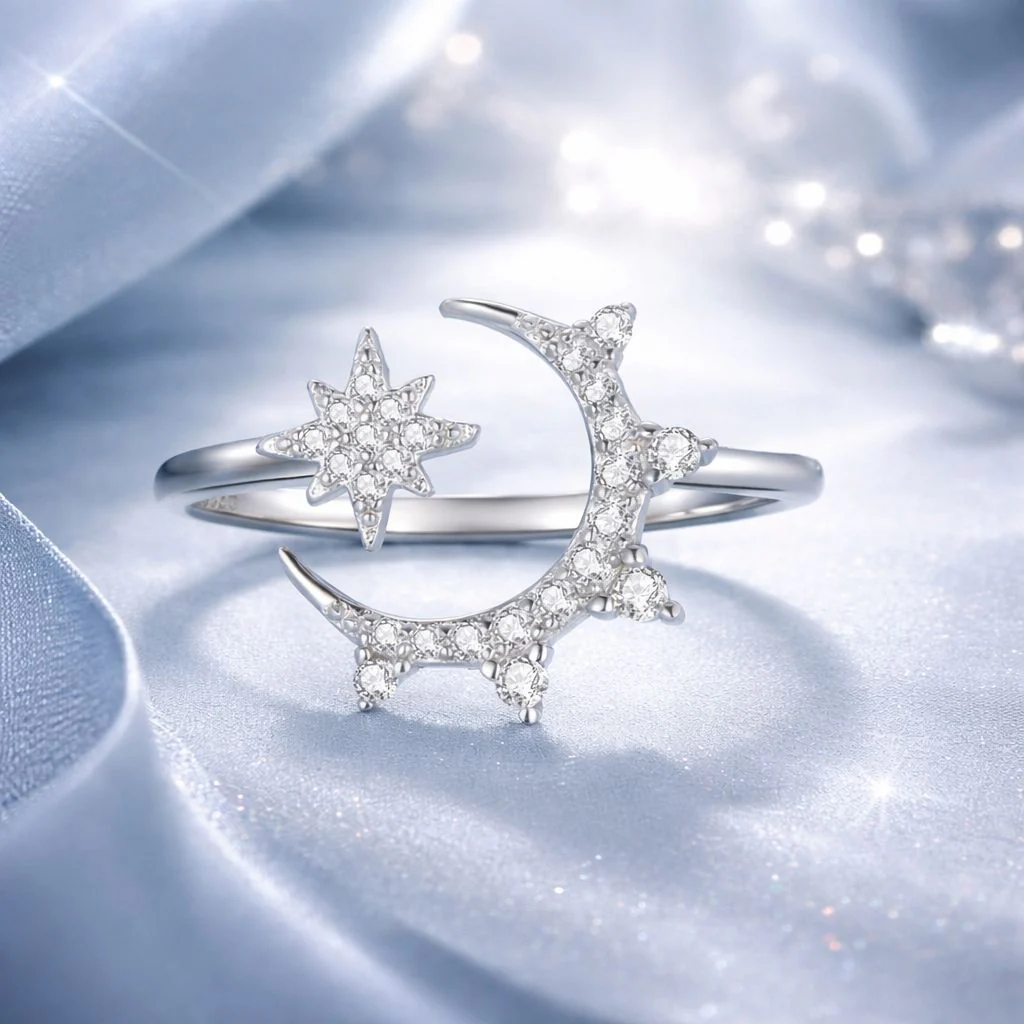 925 Sterling Silver Pavé Setting CZ Ring - Image 2