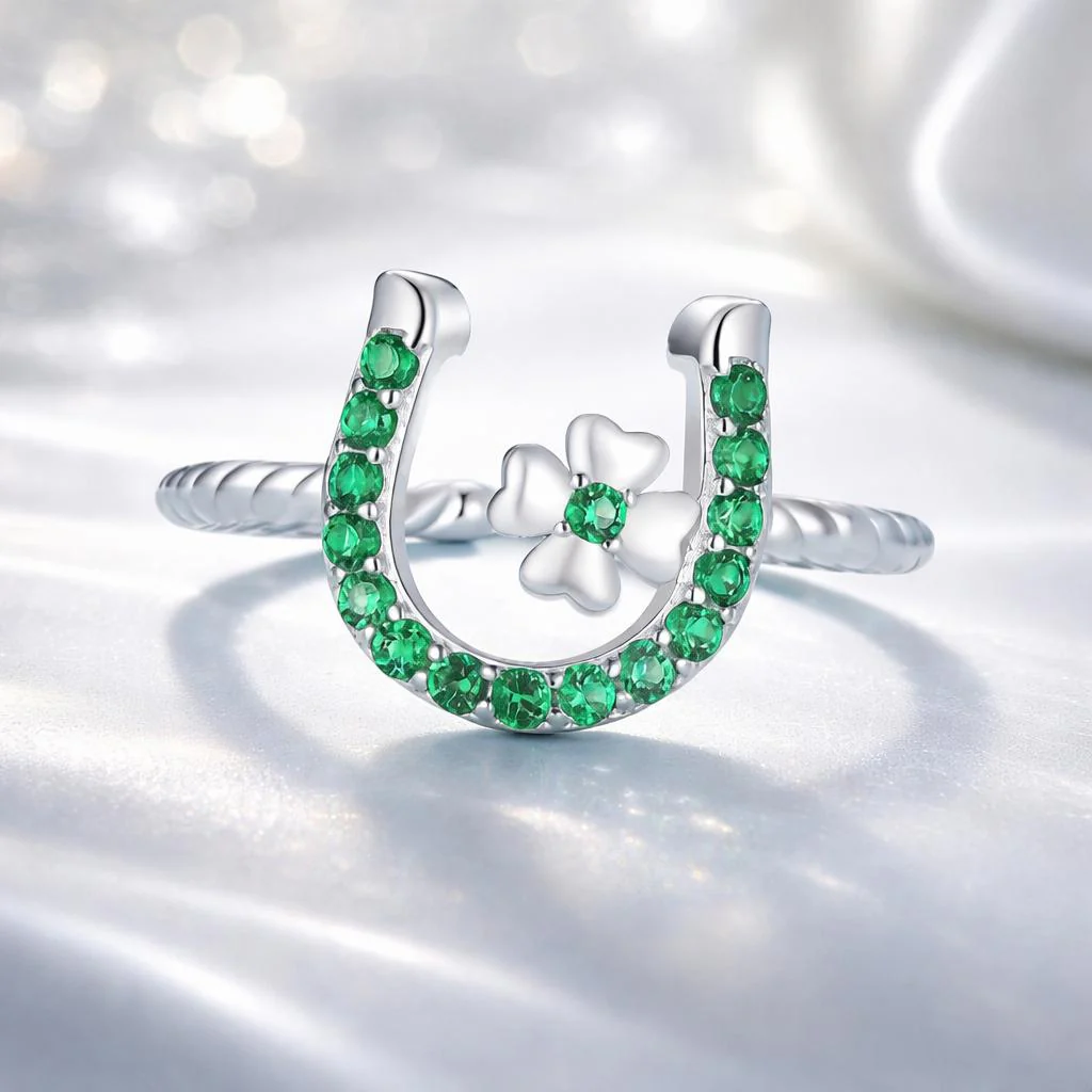 925 Sterling Silver Plated Platinum CZ Ring for Women - Image 2