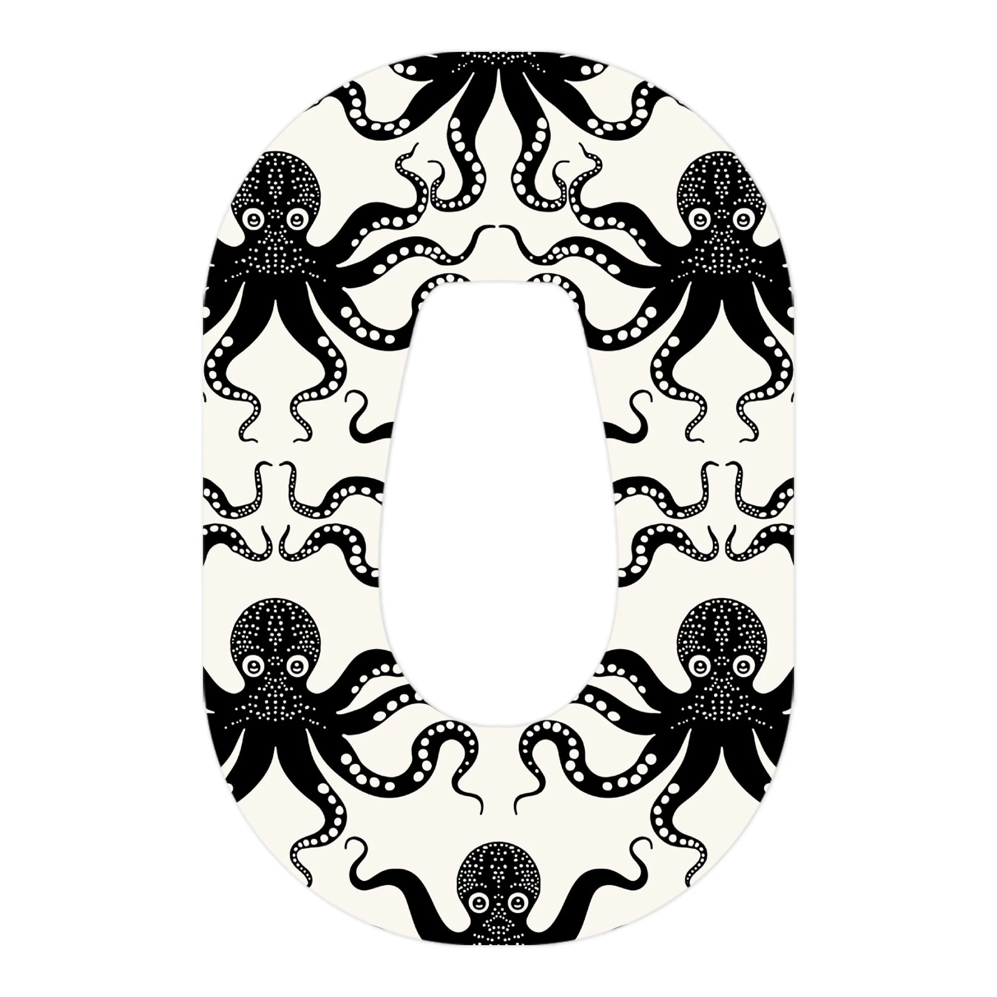 Abstract Octopus Dexcom G6 Patch Tape - Pump Peelz