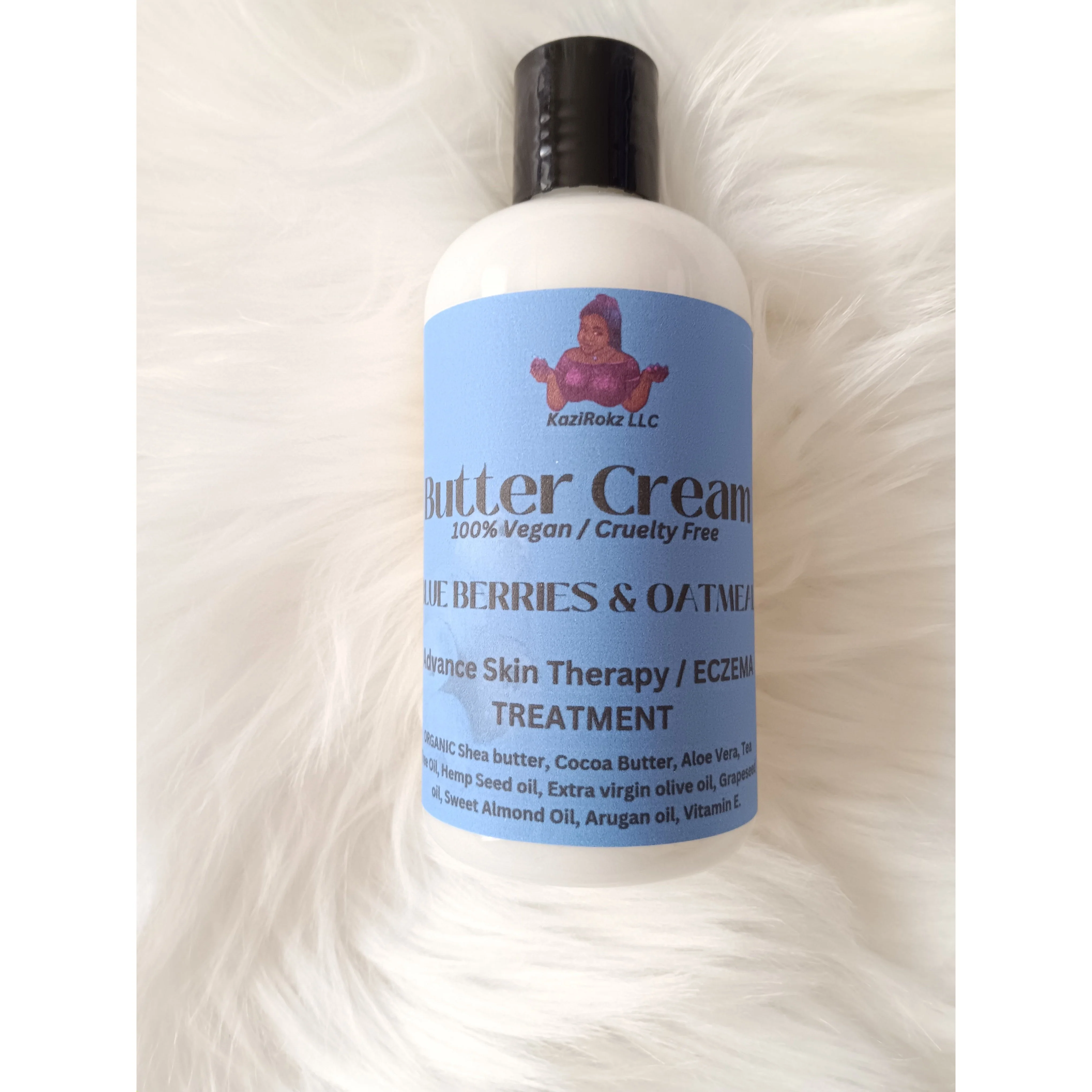 Advance Skin Therapy / Eczema Treatment Butter Cream Body Lotion 8oz.(100% vegan / cruelty free) - Image 2