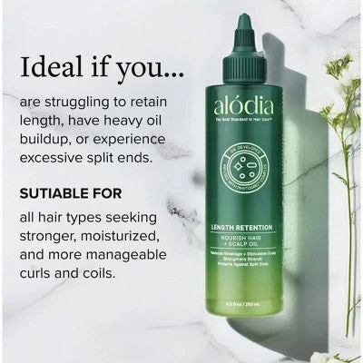 Alodia Nourish and Grow Healthy Hair and Scalp Oil 8.5 fl oz - New - Image 3