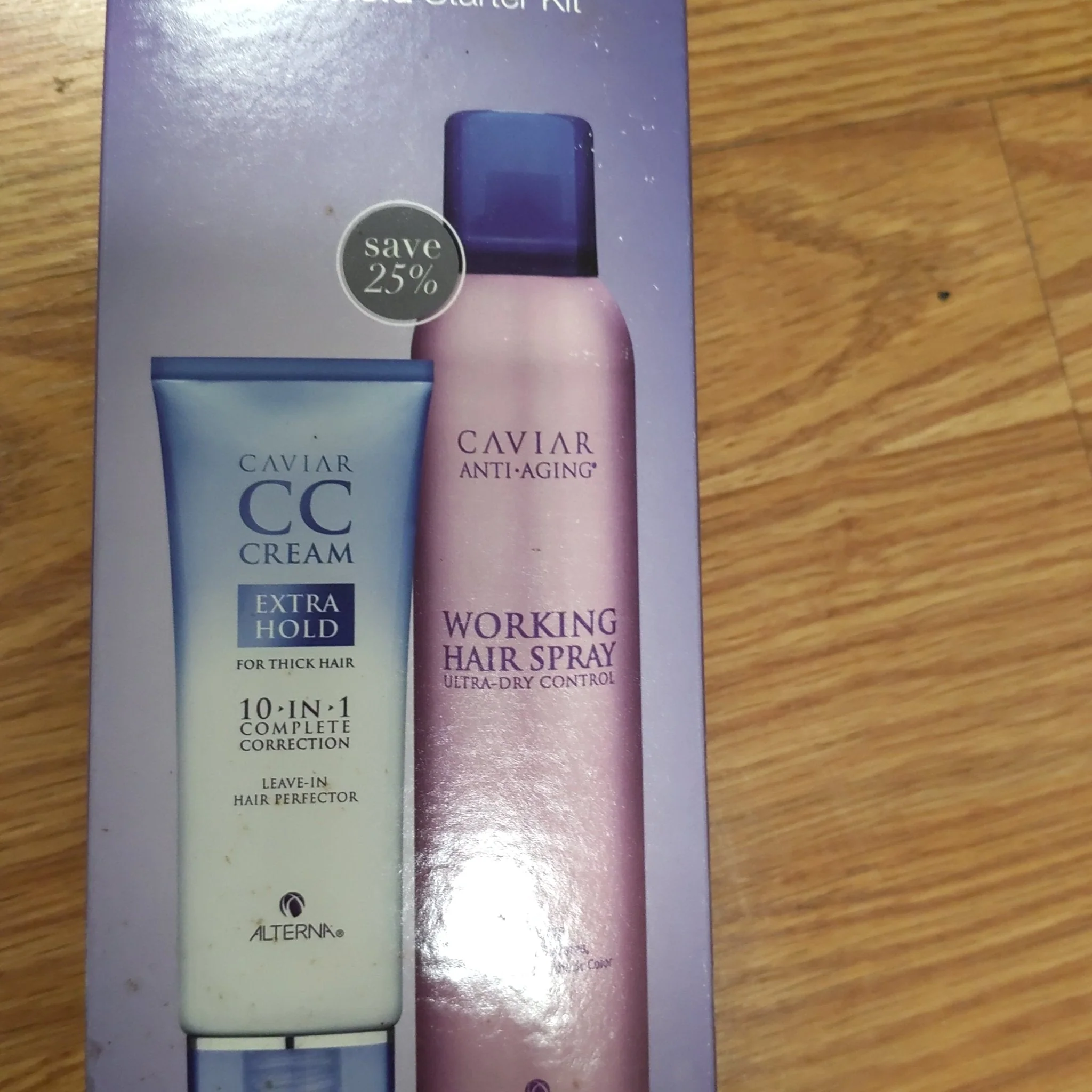 Alterna Caviar CC Cream Extra Hold Starter Kit Limited Edition