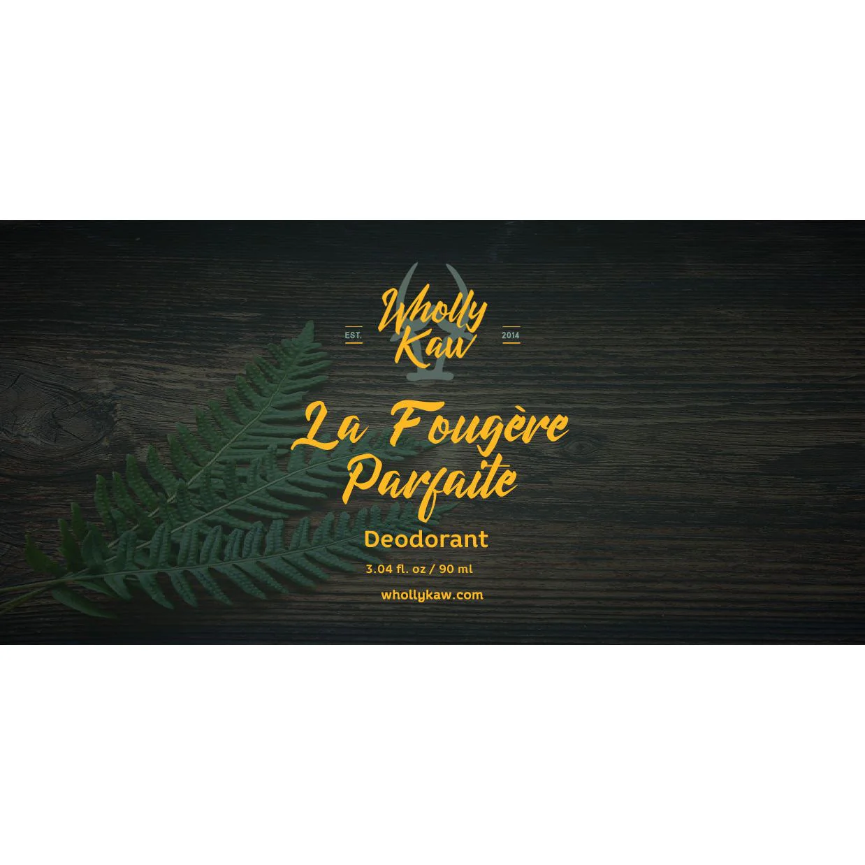 Aluminum-Free Deodorant — La Fougère Parfaite