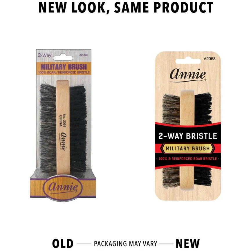 Annie 2-Way Military Brush #2068 - Image 2