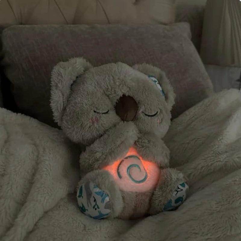 Anxiety Relief sleeping Koala Breathing Plush Toy - Image 3