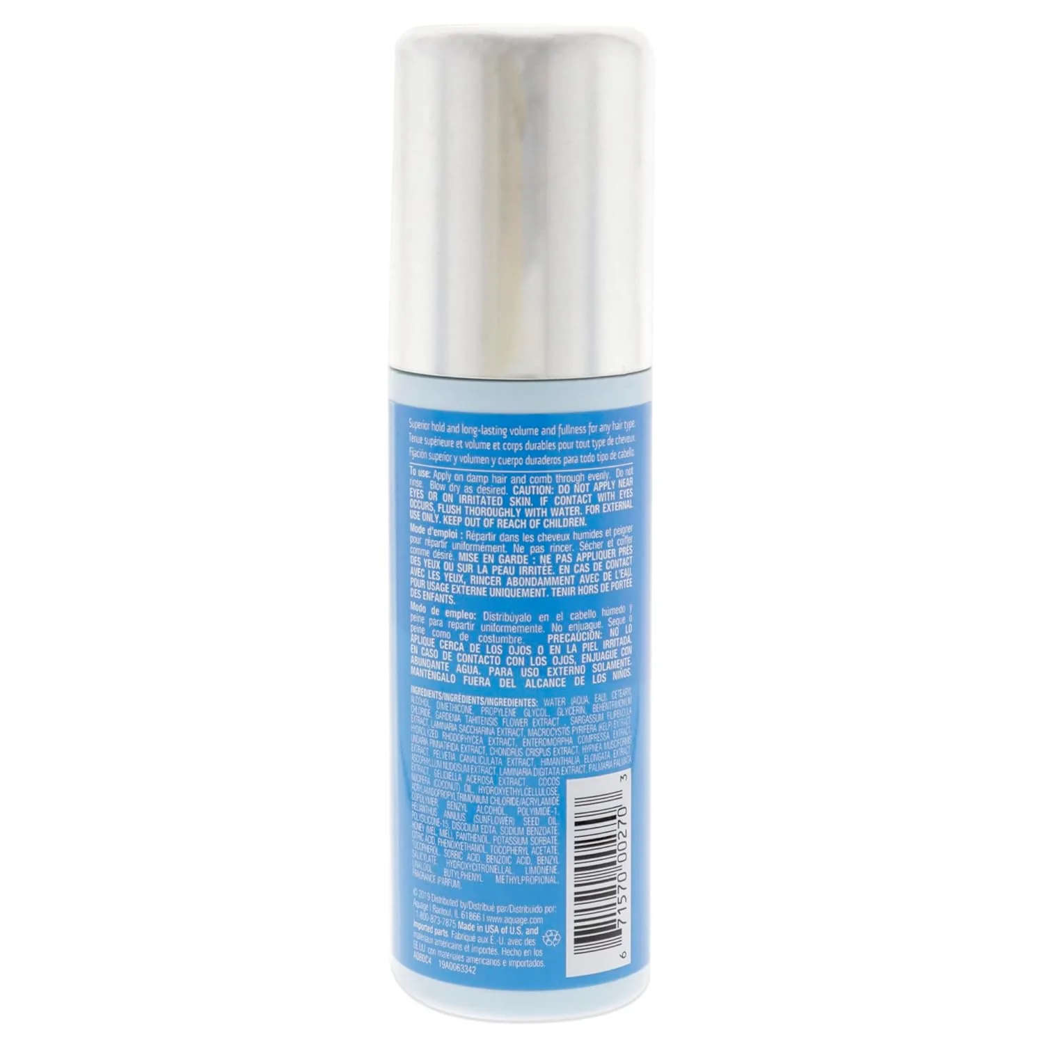 AQUAGE Blow Dry Creme, Adds Volume and Lift to Root Area and Overall Body and Fullness When Blow-Drying Hair, Long Lasting Hold, 4 oz - Image 2