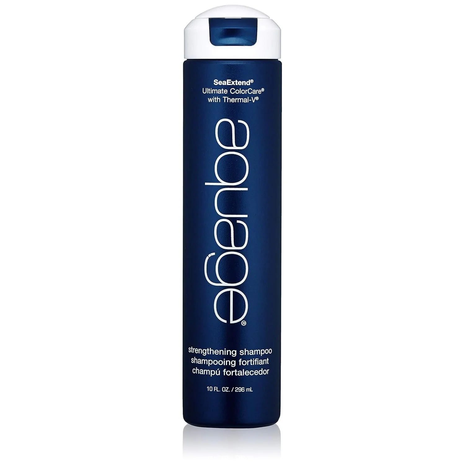 AQUAGE SeaExtend Strengthening Shampoo, For Fine Hair, Keeps Hair Full, Protected and Brings out Natural Texture, 10 fl. oz