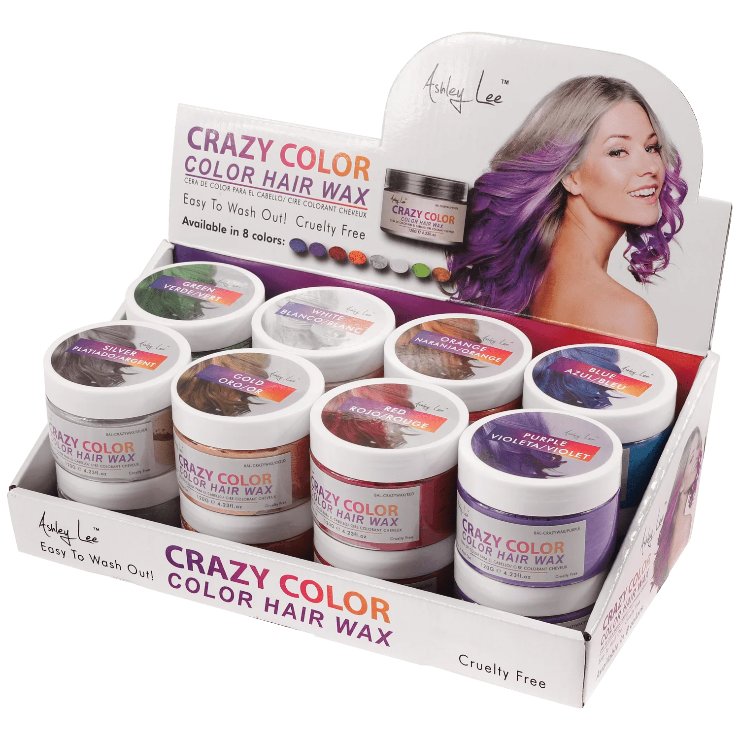 ASHLEY LEE COLOR CRAZY HAIR WAX