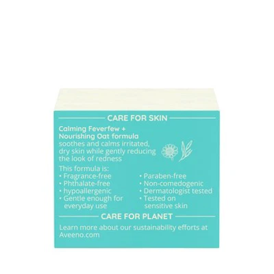 Aveeno Calm + Restore Redness Relief Moisturizing Cream 1.7 oz - Imperfect Box - Image 8