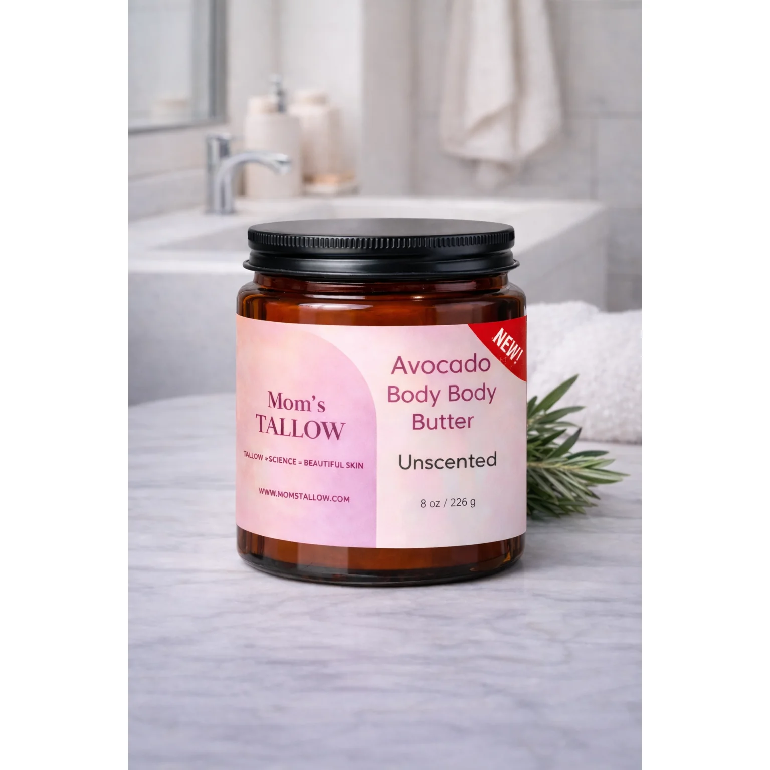 Avocado Tallow Body Butter (8 oz) - Image 2