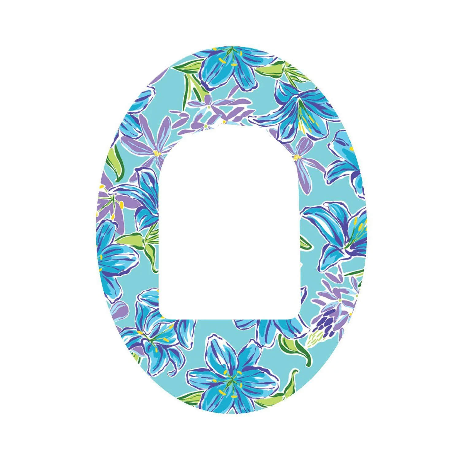 Azul Flowers Pod Patch Tape - Pump Peelz