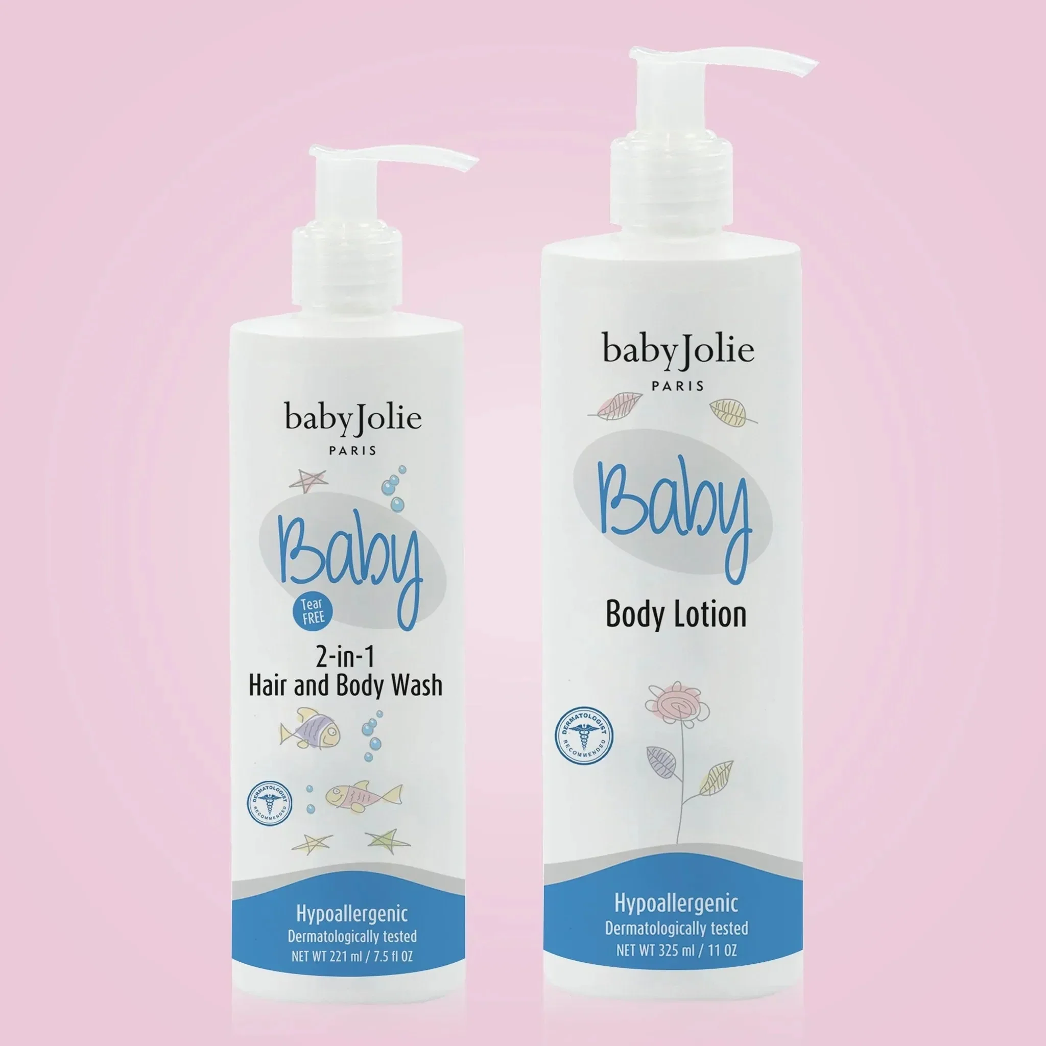 Baby Bath Bundle | 2-in-1 Hair and Body Wash + Lotion - Image 2