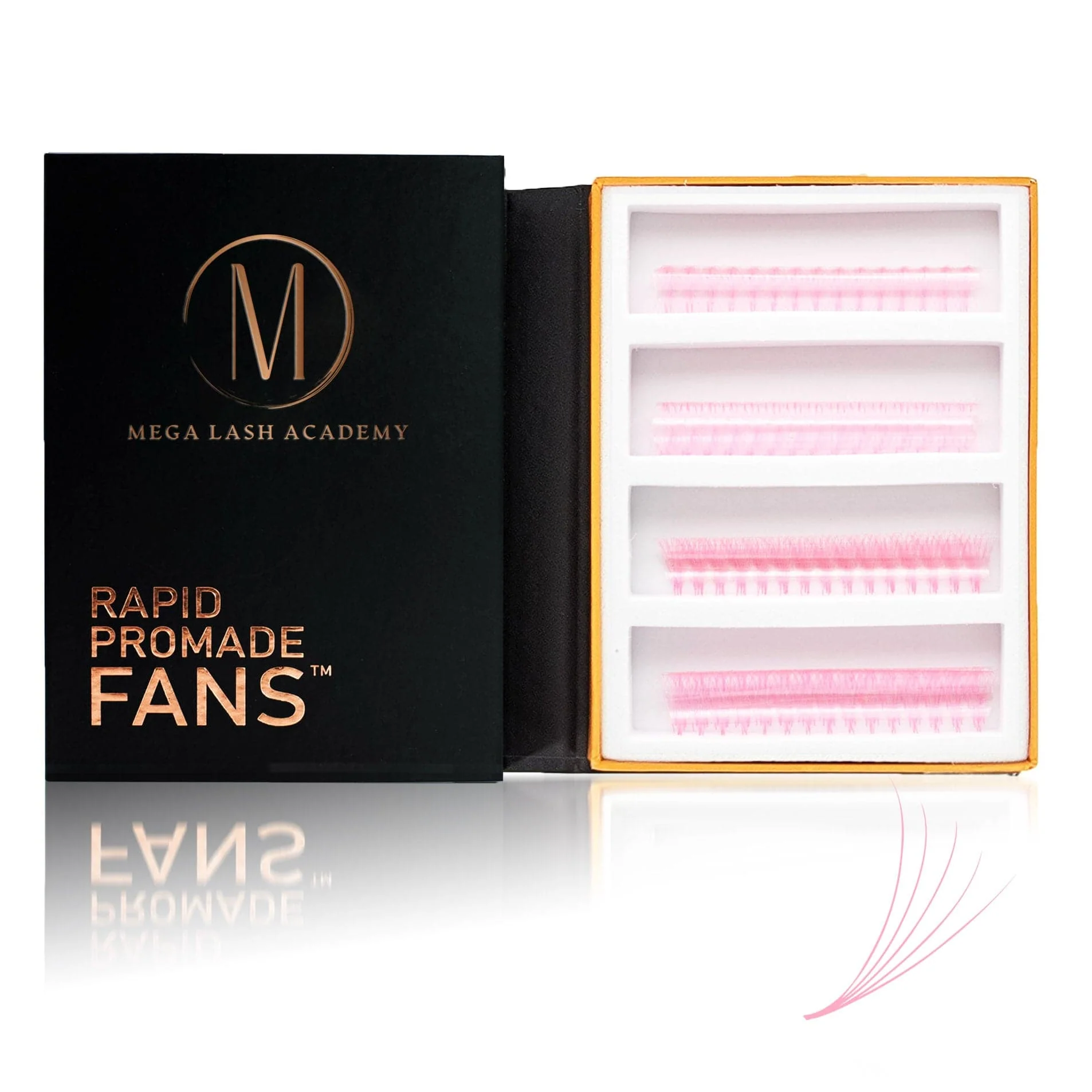 Baby Pink 5D Rapid Promade Fans - 600 Fans