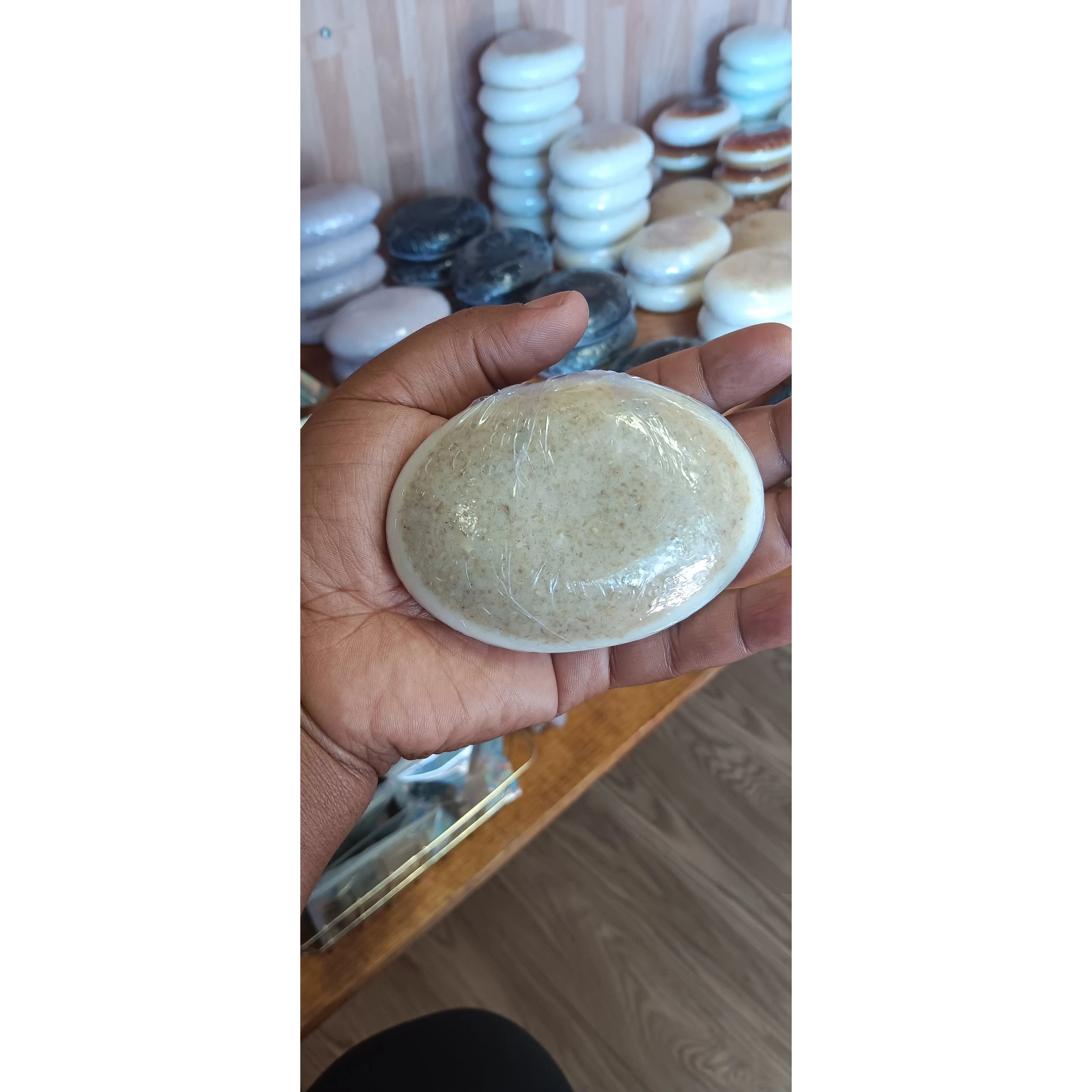 Banana Cream Oatmeal Eczema Bar (100% Vegan / Cruelty Free) - Image 2