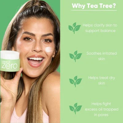 Banila Co Clean It Zero Pore Clarifying Cleansing Balm with Tea Tree 3.4oz - New - Image 6
