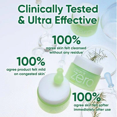 Banila Co Clean It Zero Pore Clarifying Cleansing Balm with Tea Tree 3.4oz - New - Image 7